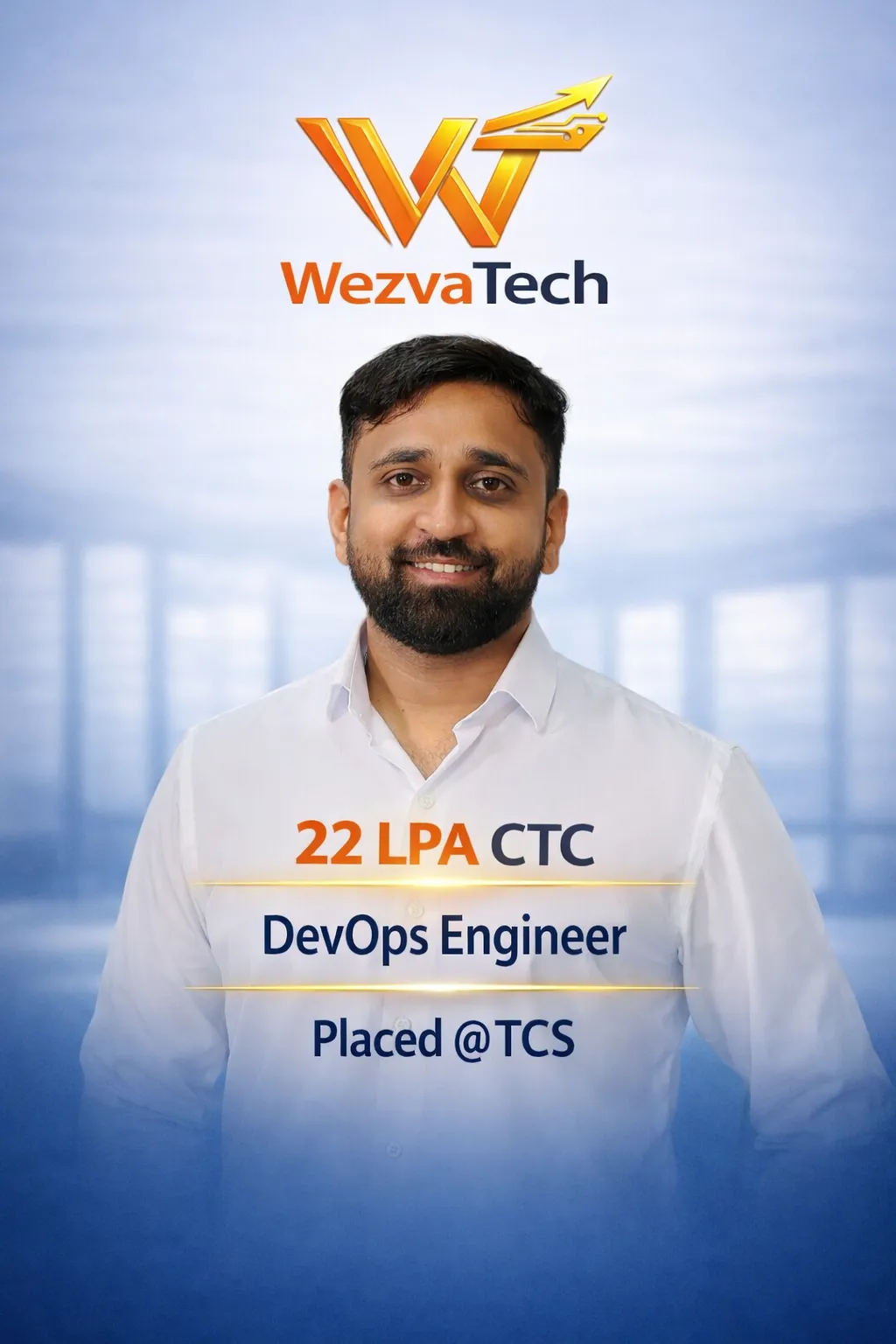 Placed learner 04 from WezvaTech placement outcomes