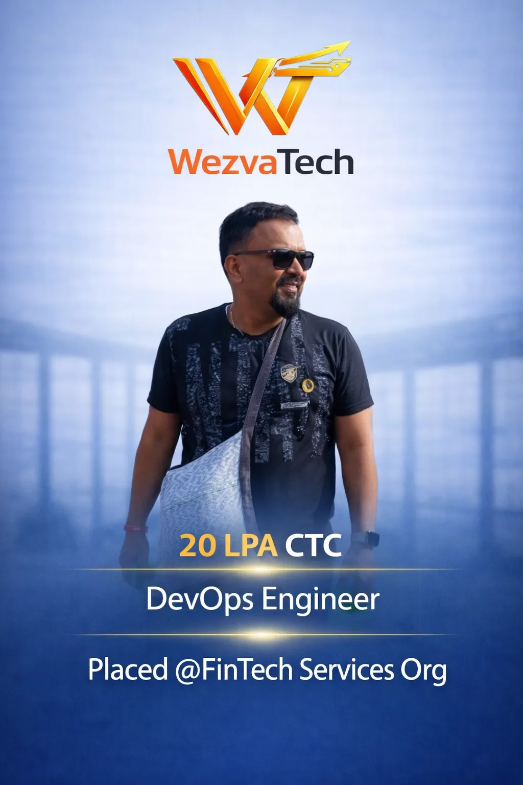 Placed learner 07 from WezvaTech placement outcomes