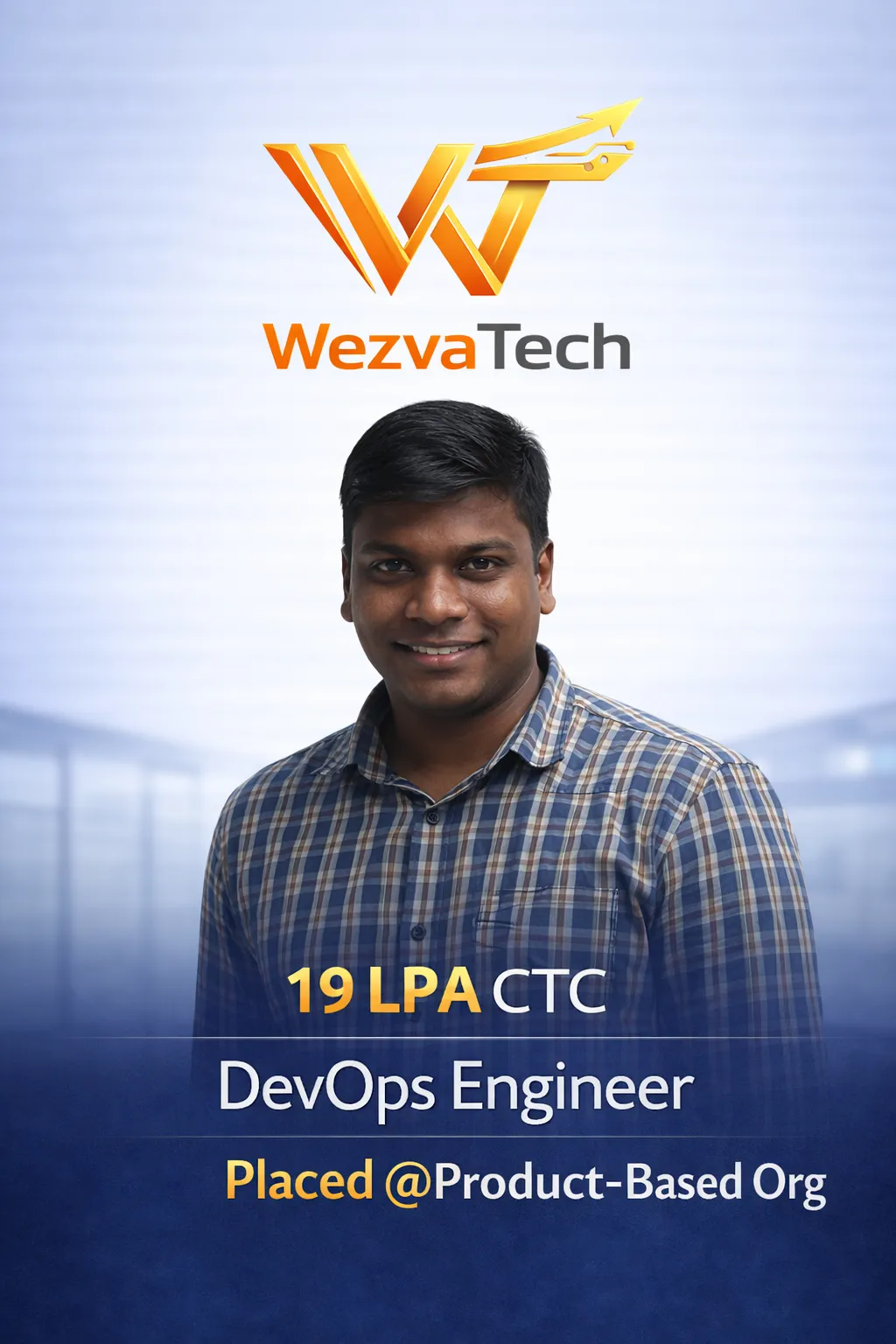 Placed learner 09 from WezvaTech placement outcomes