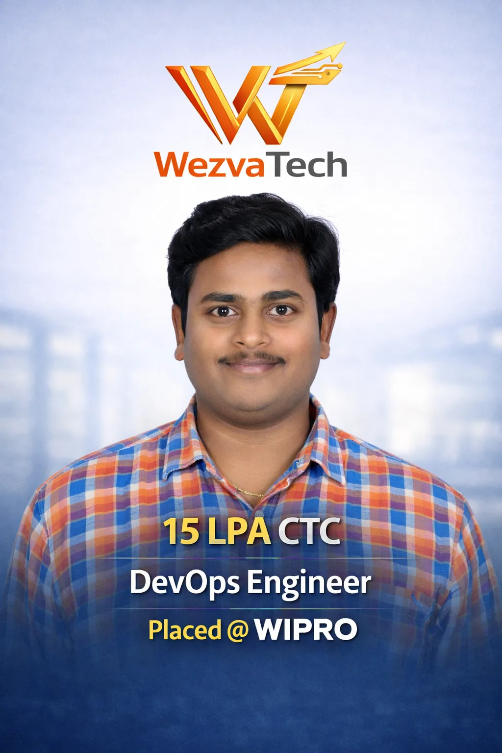 Placed learner 27 from WezvaTech placement outcomes