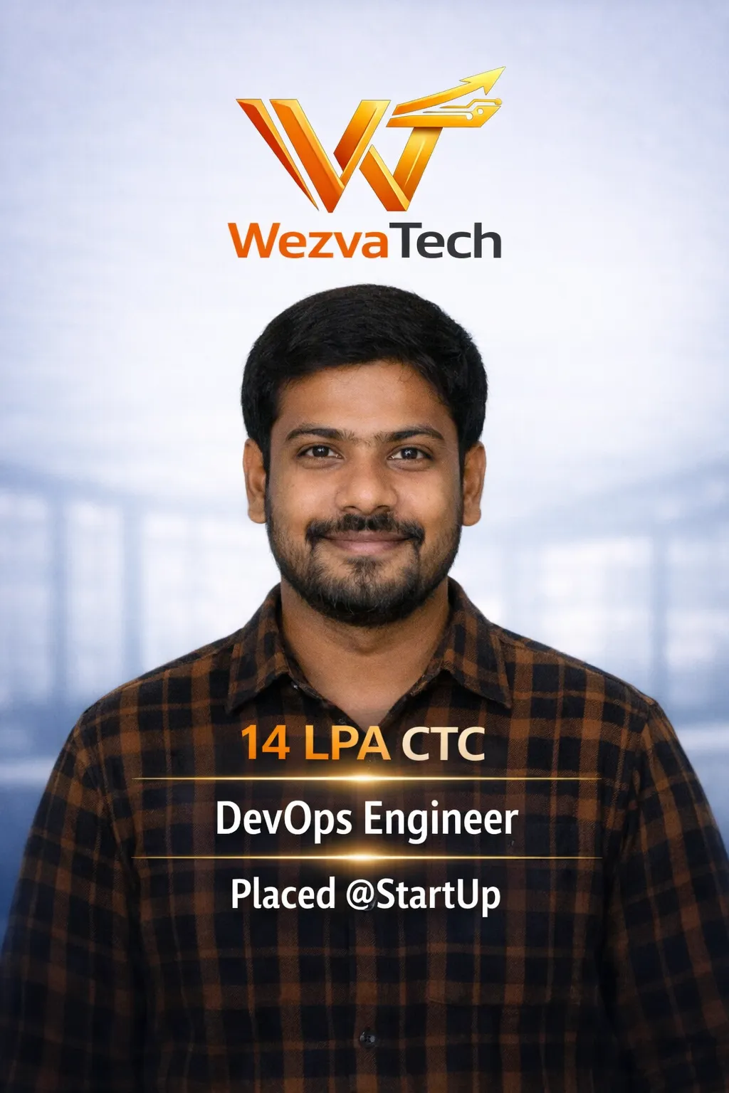Placed learner 31 from WezvaTech placement outcomes